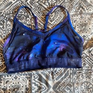 PINK Sport, Sports Bra, Galaxy Print